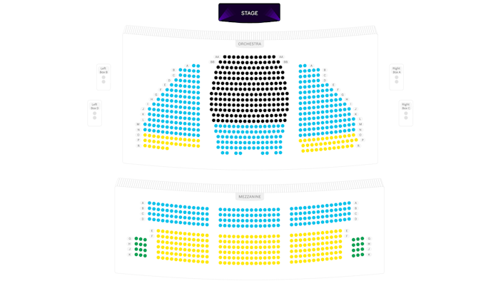 Bernard B. Jacobs Theatre Seating Chart