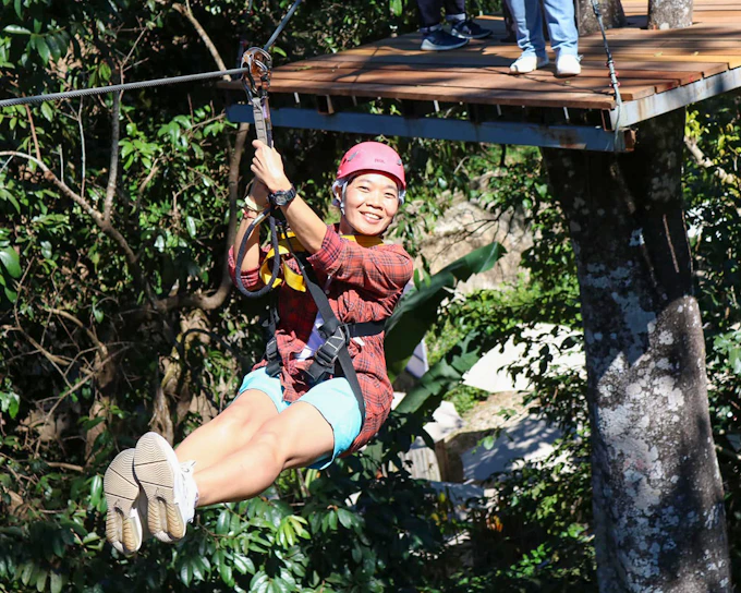 Pongyang Jungle Coaster: Ziplining + Jungle Coaster Packages (with Transfers)