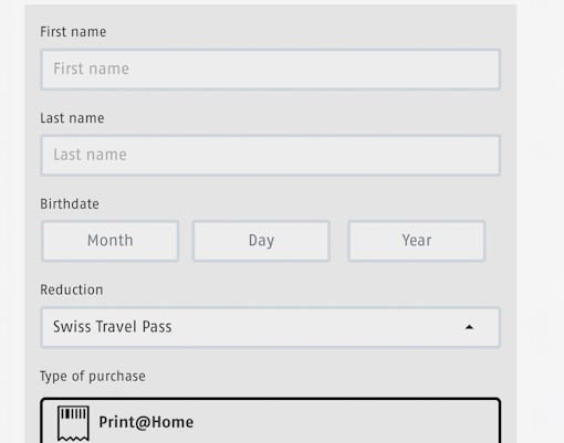 Swiss Travel Pass - Réservation