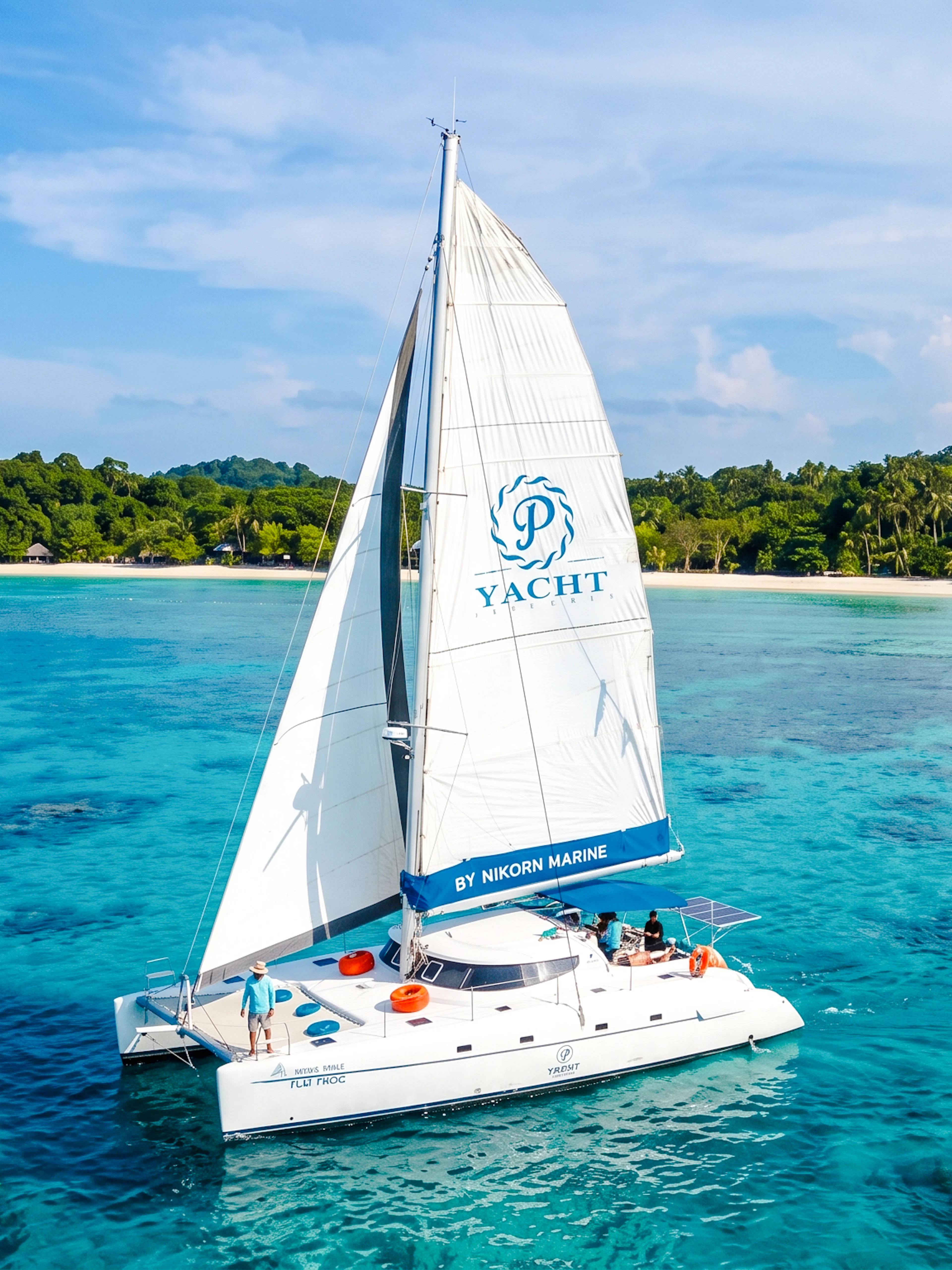 phuket: coral island sunset catamaran cruise with dinner and hotel transfers-1