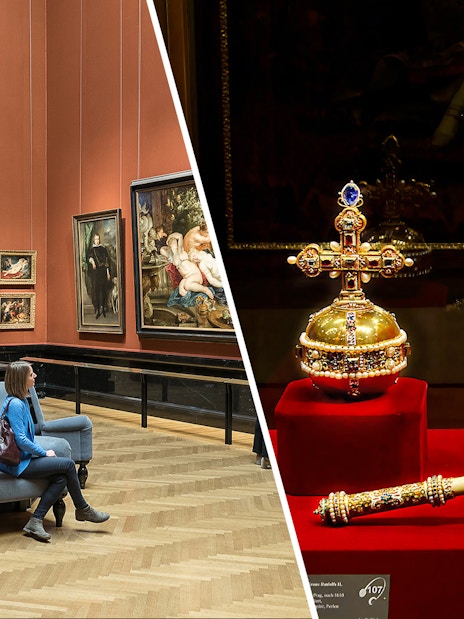 Combo of Kunsthistorisches Museum and Imperial Treasury Tickets