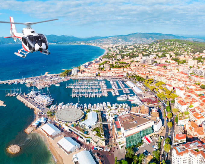 From Monaco: Shared Helicopter Panoramic Tour