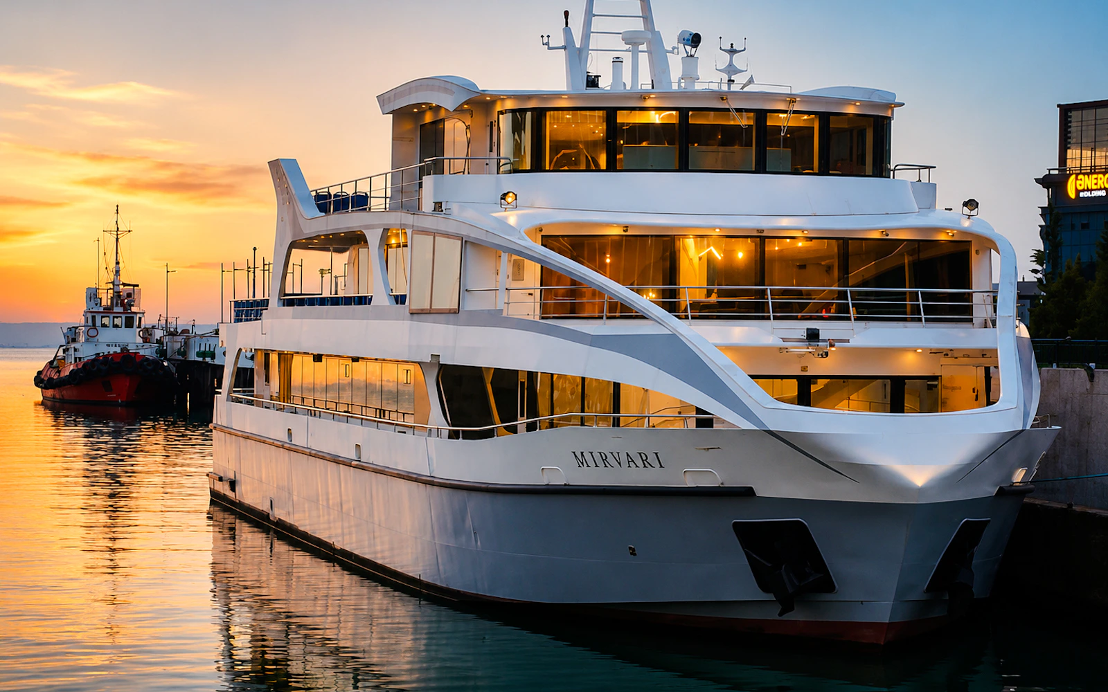 Baku: Caspian Sea Sightseeing Cruise with Hotel Transfers Image 4