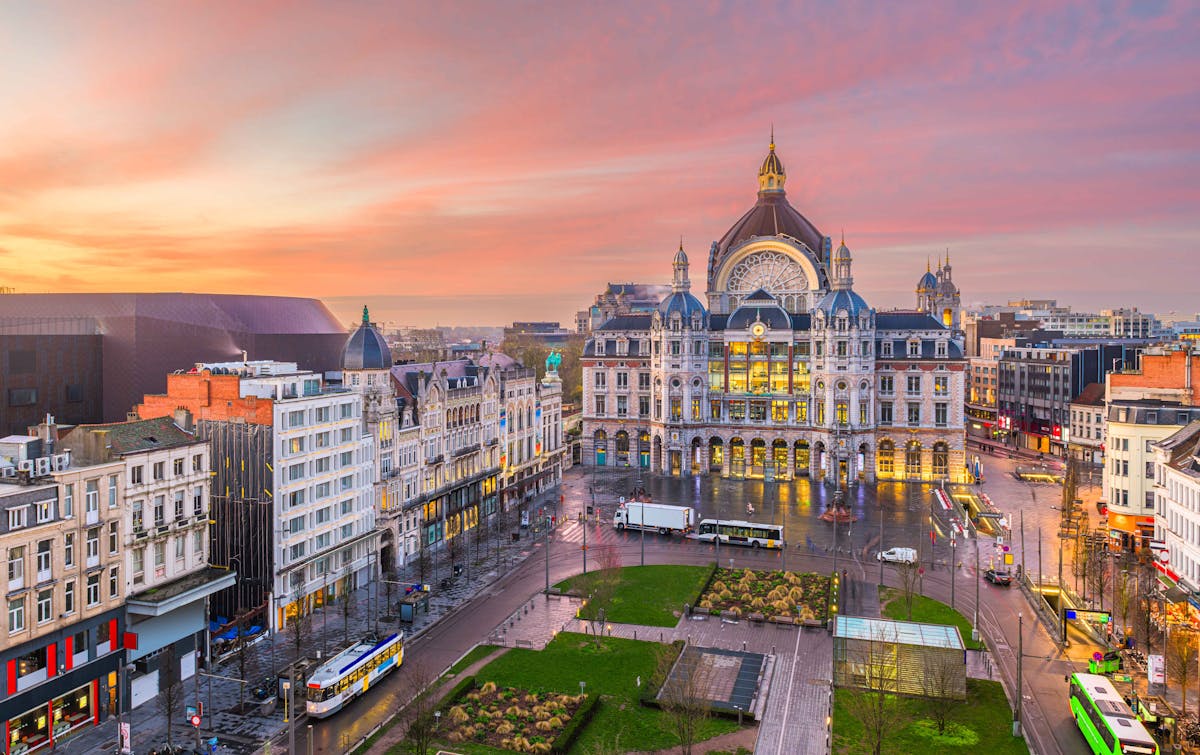 Antwerp Central Station 