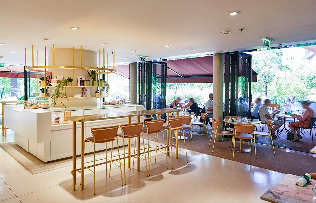 Cafe at Musee du Quai Branly
