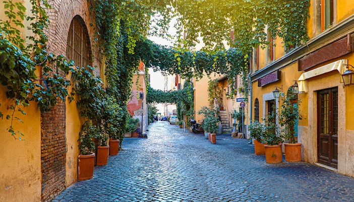 Rome in March- Trastevere Neighborhood