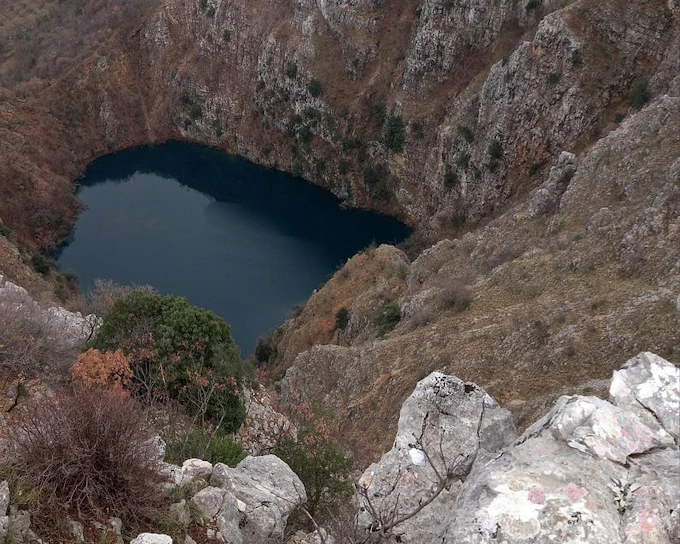 Imotski Lakes Guided Tour with Local Dinner and Wine Tasting from Split
