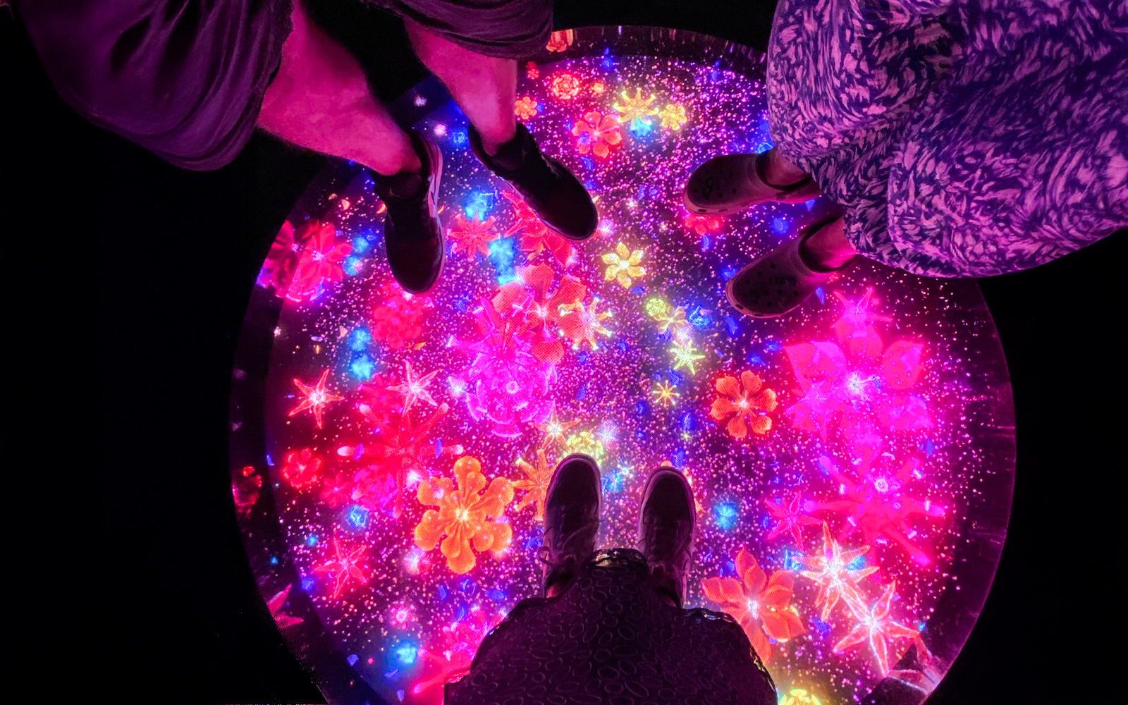 the Pool  at AYA Universe, Dubai, featuring futuristic design and ambient lighting.