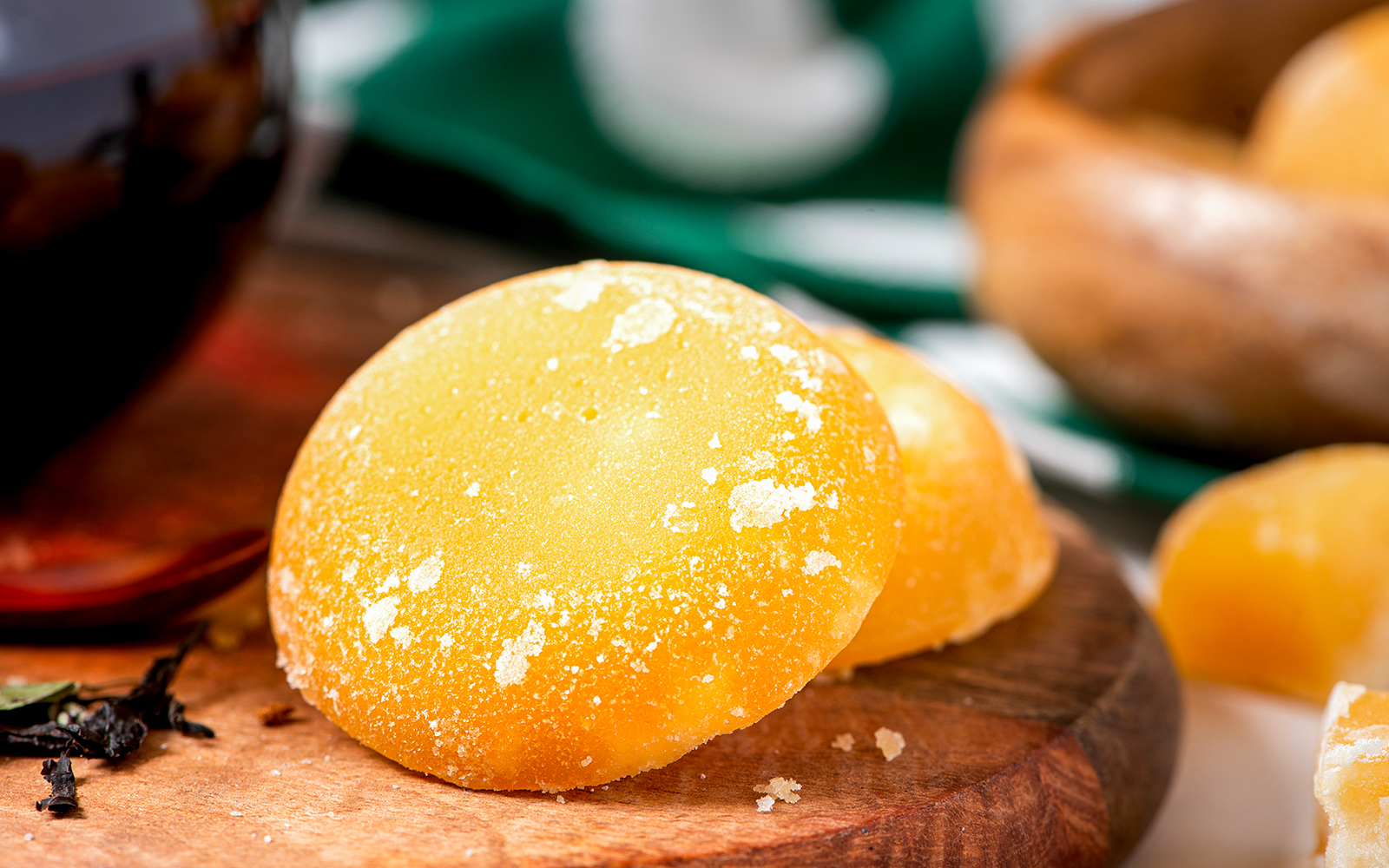 Closeup of Palm sugar