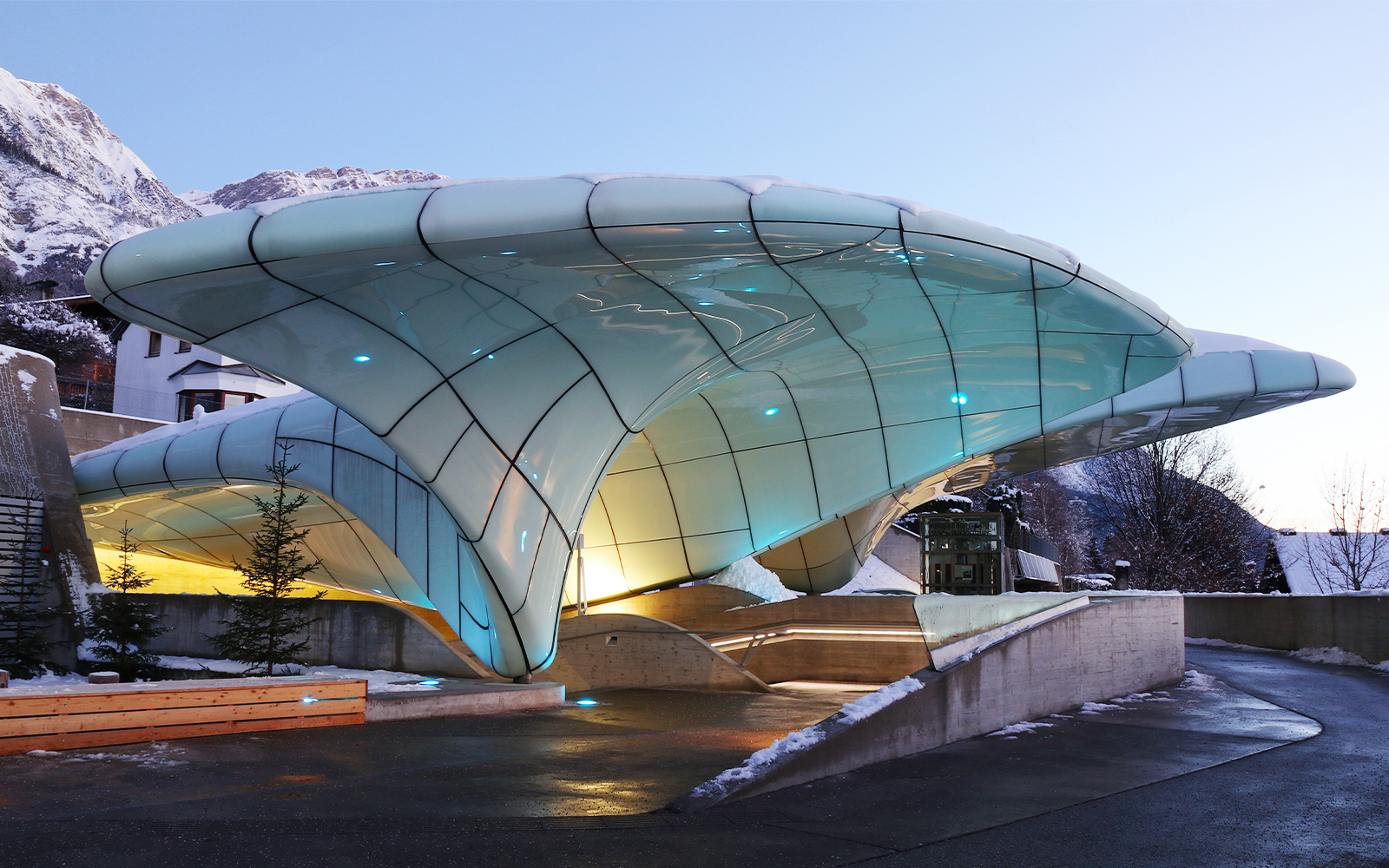 Getting To The Hungerburg Funicular In Innsbruck