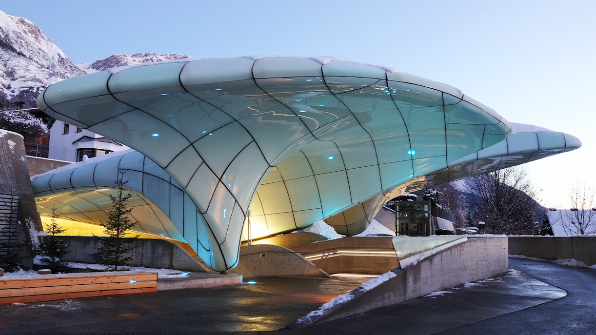 Getting To The Hungerburg Funicular In Innsbruck