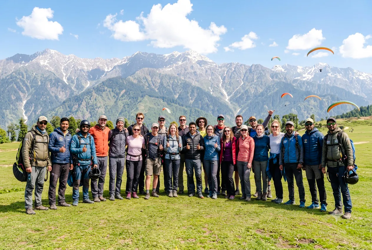 From Chandigarh: Bir Billing & Rajgundha Valley Guided Trek with Accommodation