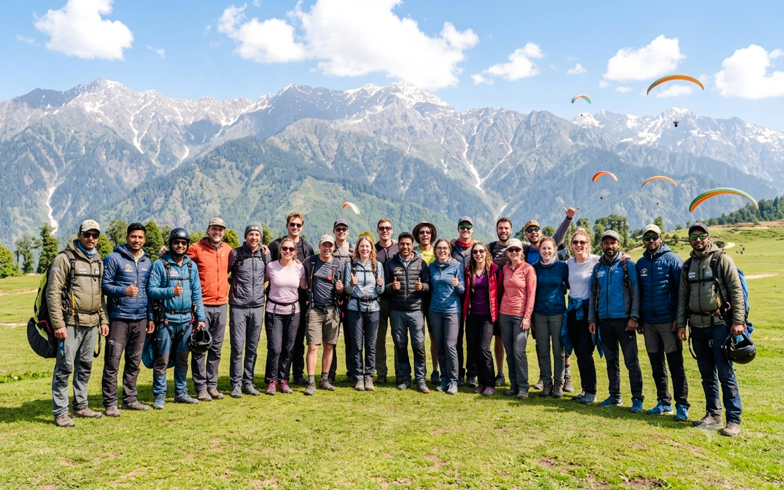 From Chandigarh: Bir Billing & Rajgundha Valley Guided Trek with Accommodation