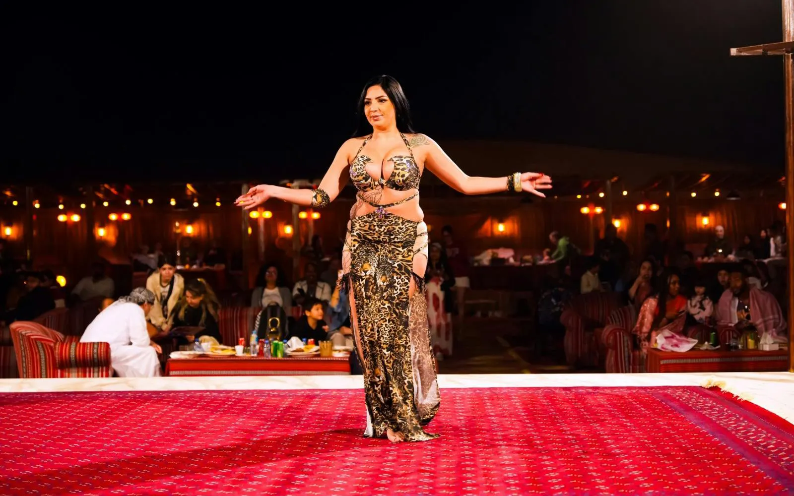 Dubai Evening Red Dunes Desert Safari with Quad Biking and BBQ Buffet Dinner