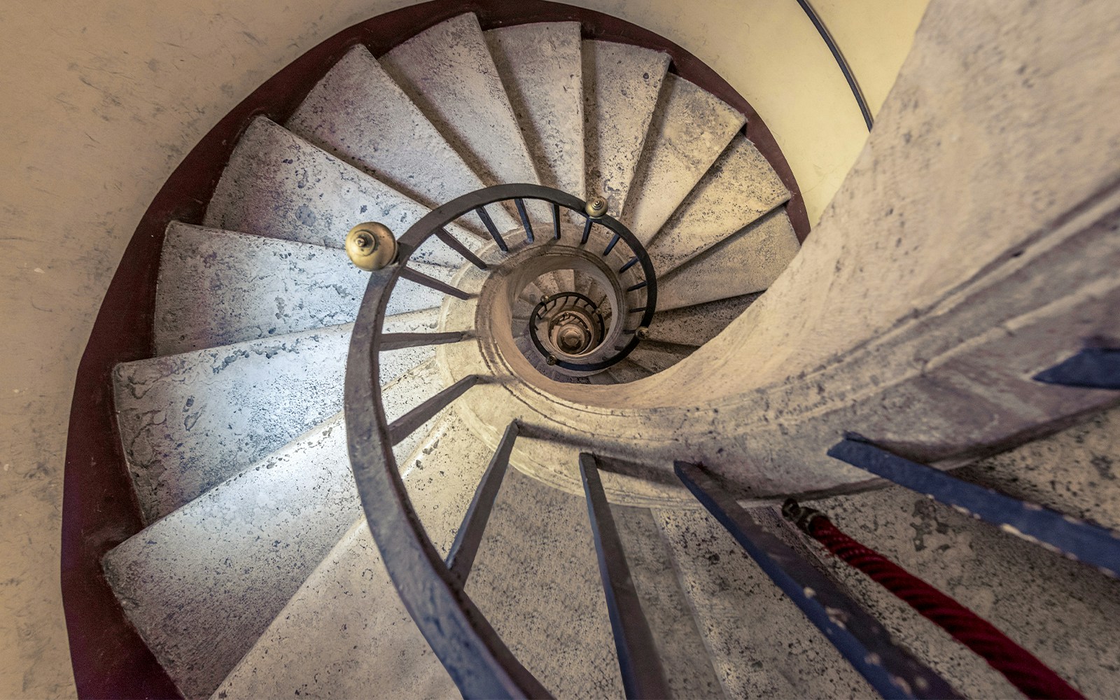 bernini's staircase at basilica of st mary major