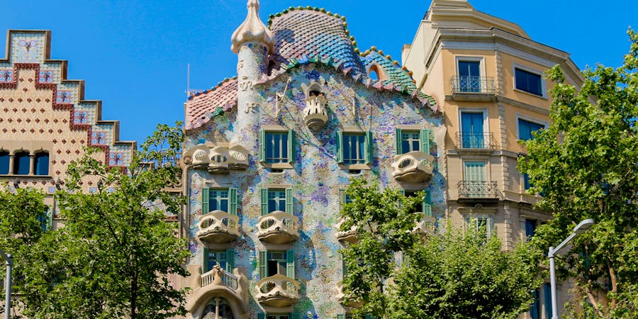 Barcelona in April
