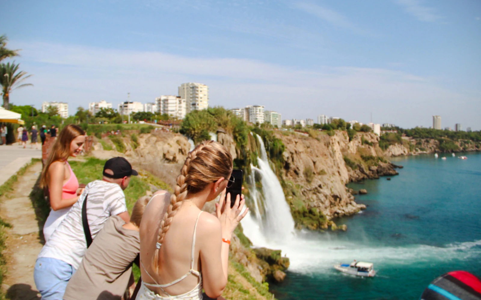 Antalya: Lara Beach & Duden Waterfalls Boat Trip with Lunch & Soft Drinks Image 2