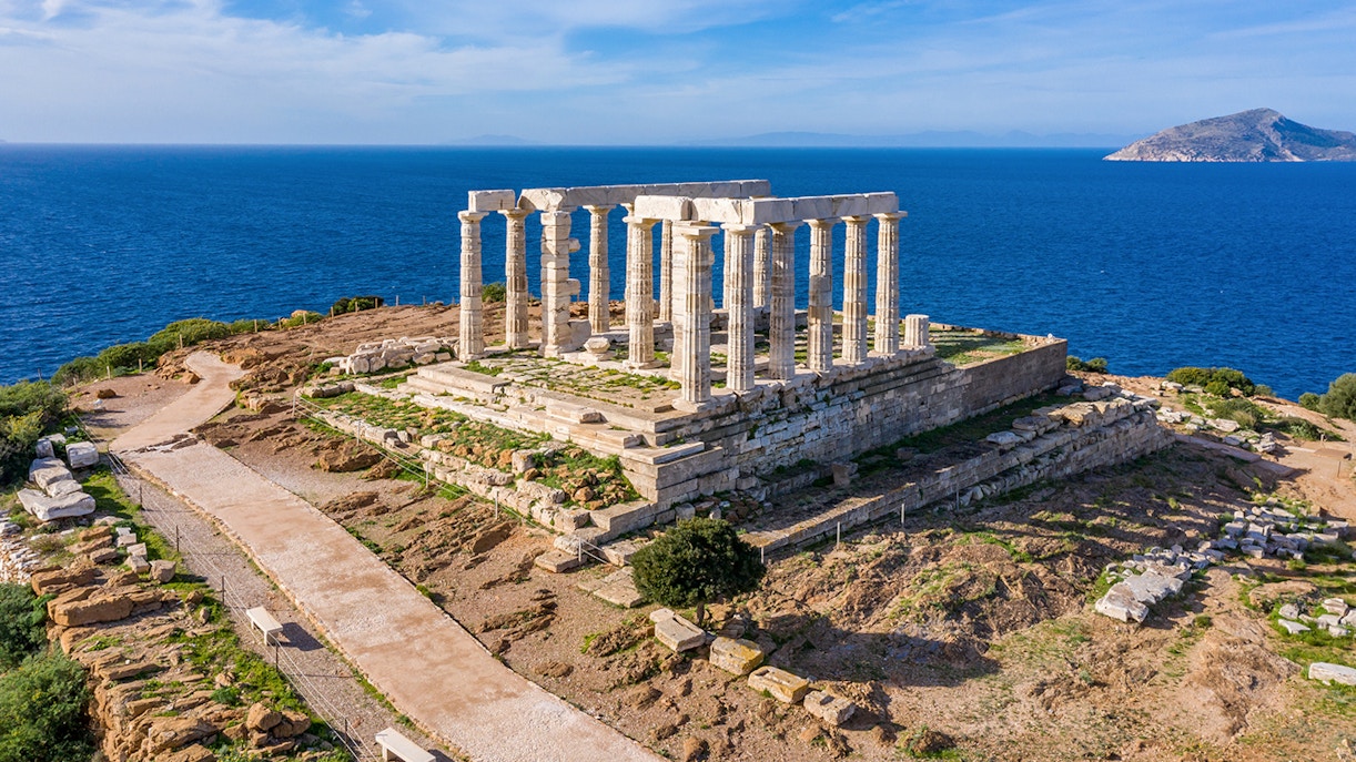 Entradas al Templo de Poseidón y Cabo Sounion