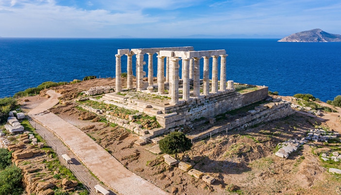 Cape Sounion and the Temple of Poseidon