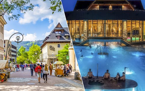 Visite de Zakopane au départ de Cracovie avec entrée aux thermes de Chochołowska