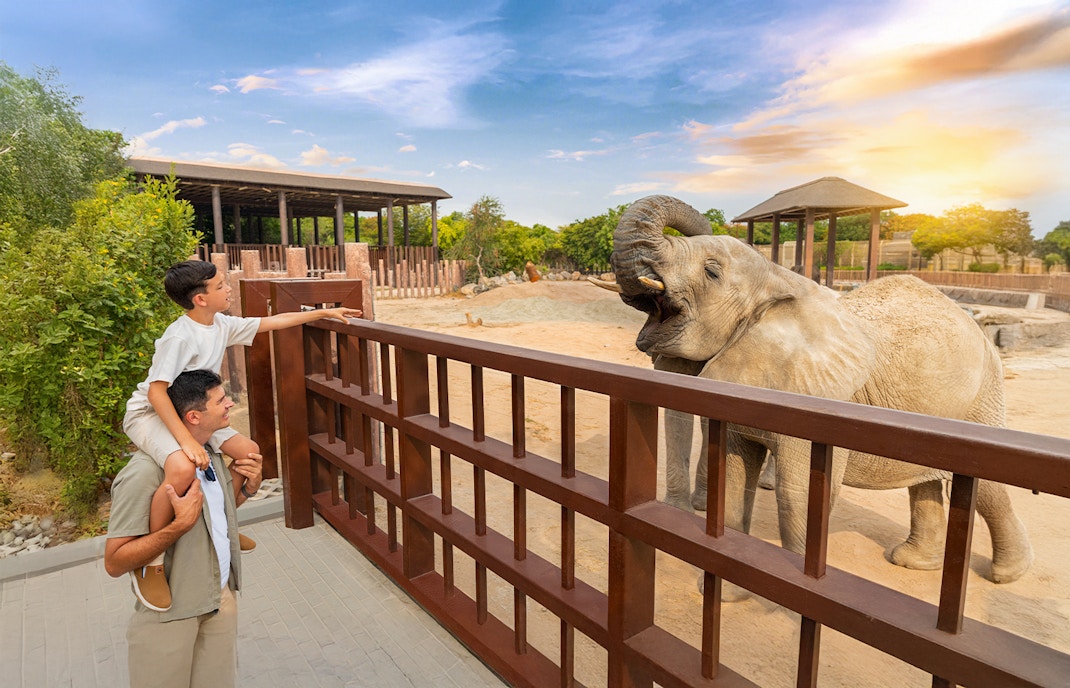 القرية الافريقية دبي سفاري بارك