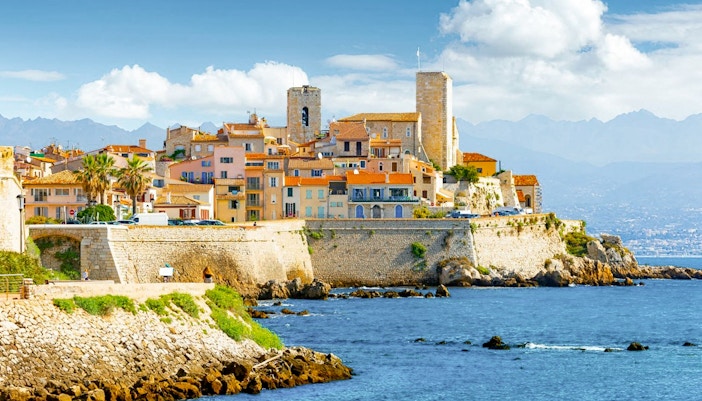 Scenic view of Antibes town