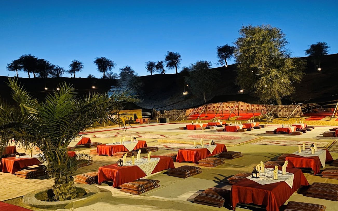 ras al khaimah: bedoeïenen-woestijnkamp met barbecue, live-shows, kameelrijden en gezamenlijk vervoer-4