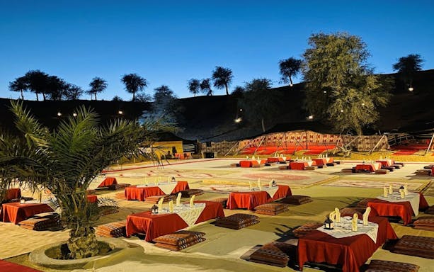 ras al khaimah: bedoeïenen-woestijnkamp met barbecue, live-shows, kameelrijden en gezamenlijk vervoer-4