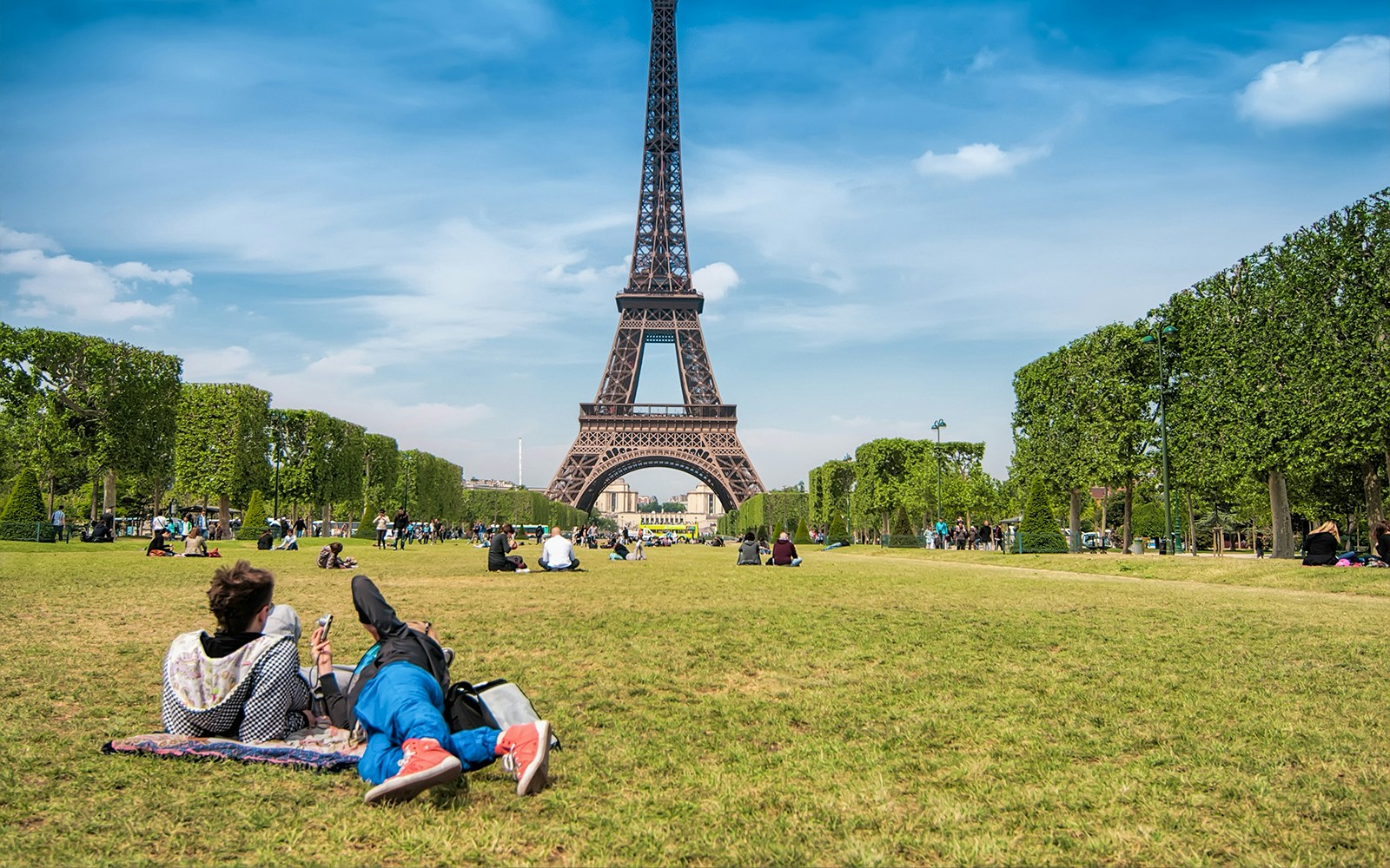 Stunning views of the Eiffel Tower