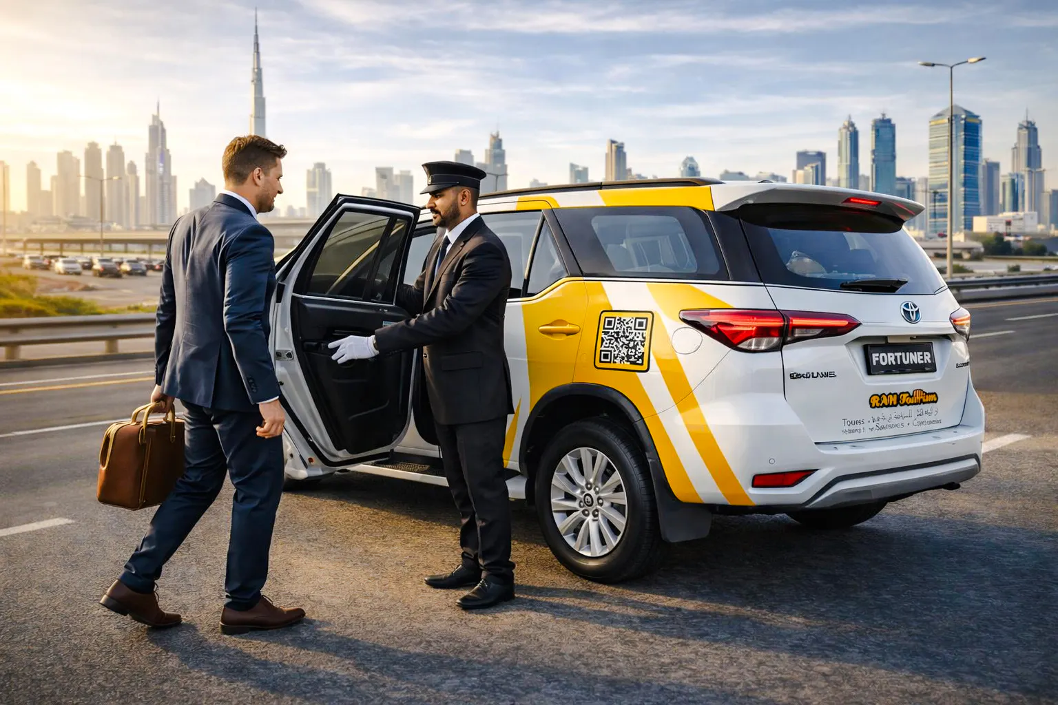 Dubai: Private Car and Driver Hire