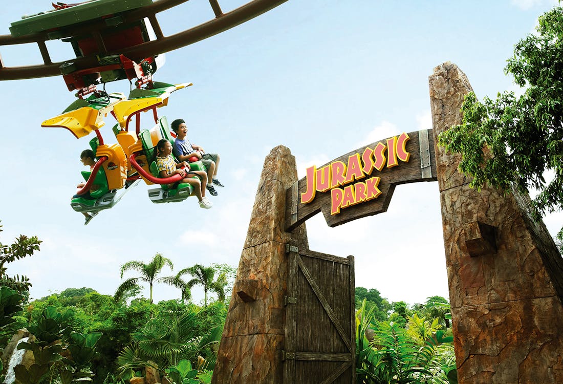 Rides at Universal Studios Singapore