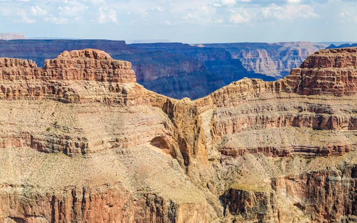 Eagle Point rock formations at the Grand Canyon, Arizona.