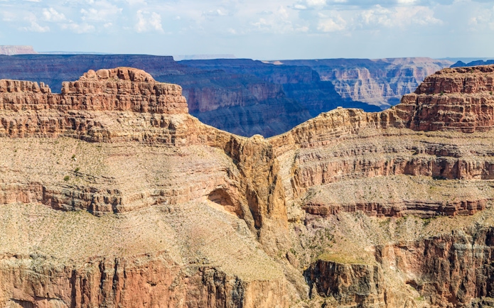 Eagle Point rock formations at the Grand Canyon, Arizona.