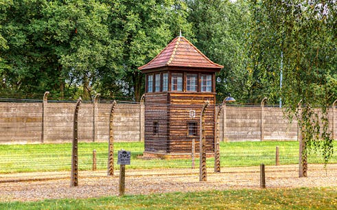 Watchtowers at Auschwitz-Birkenau Camp