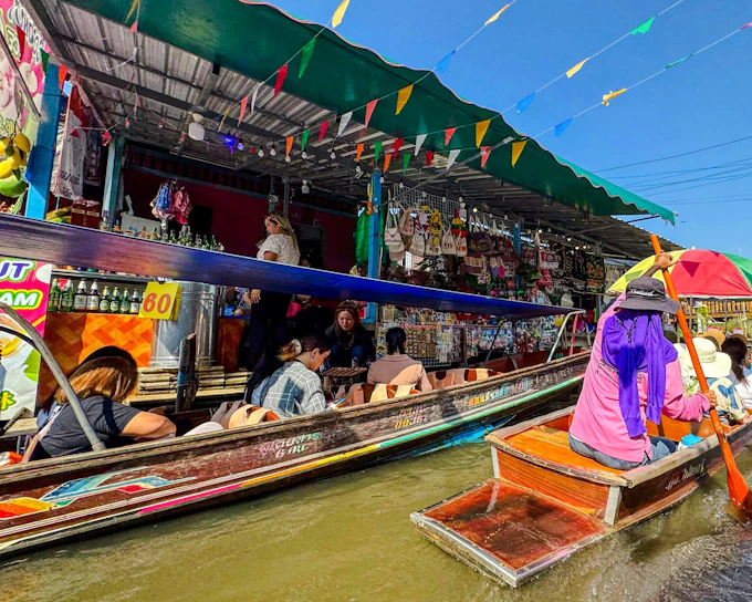 Damnoen Saduak Floating Market Half-Day Guided Tour (Product 45224)