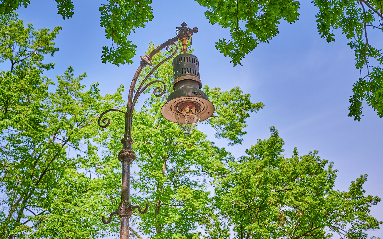 Museu a céu aberto de lanternas a gás