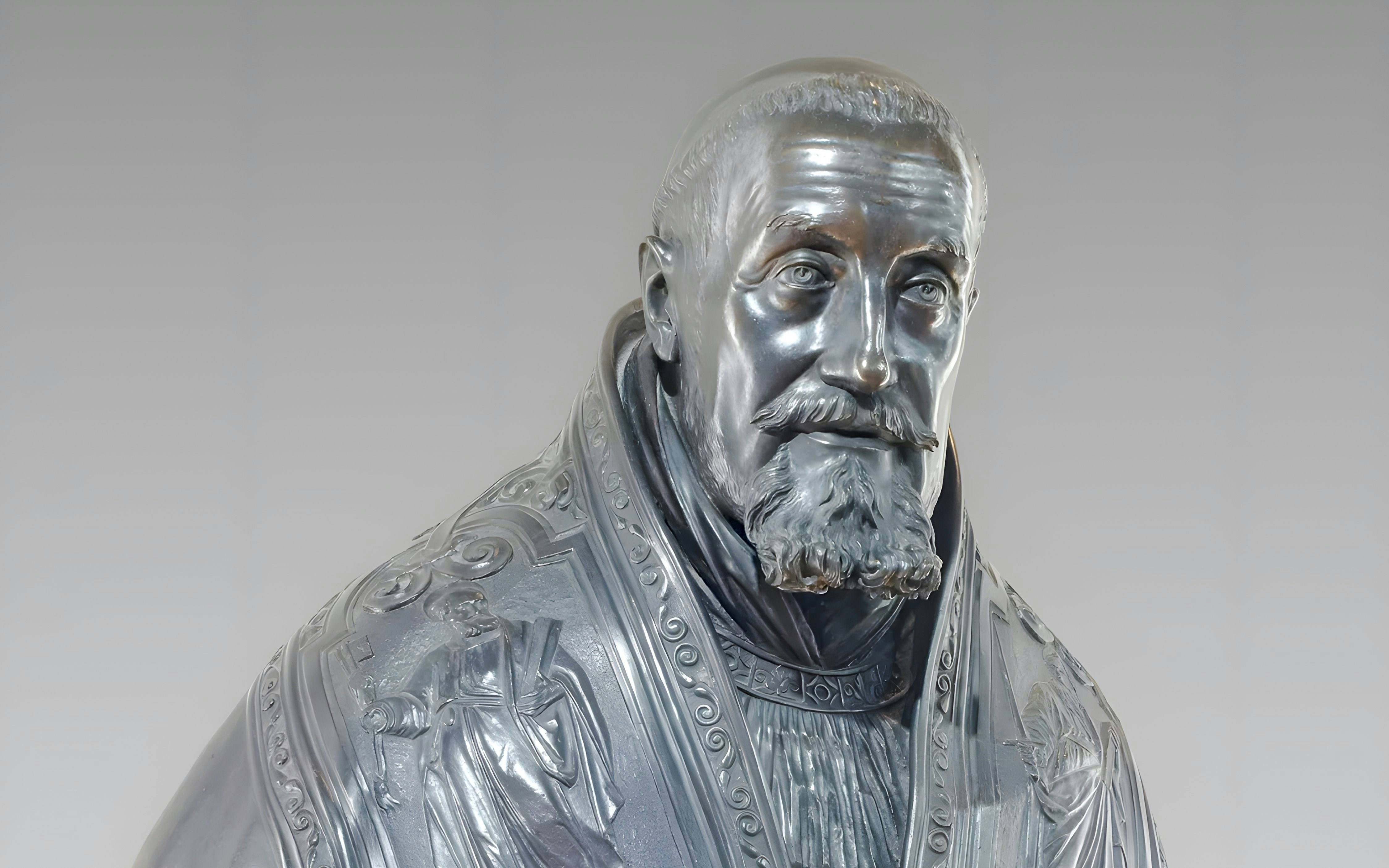 Bust of Gregory XV at Jacquemart André Museum, Paris.