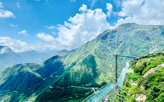 from sapa town: rong may glass bridge and silver waterfall tour-9