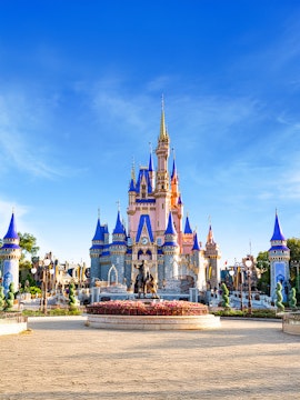 Cinderella Castle at Walt Disney World Resort, Orlando.