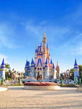 Cinderella Castle at Walt Disney World Resort, Orlando.