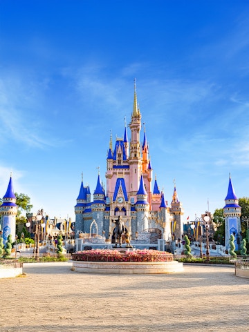 Cinderella Castle at Walt Disney World Resort, Orlando.