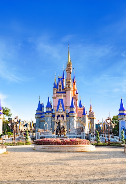 Cinderella Castle at Walt Disney World Resort, Orlando.