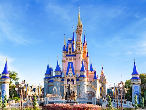 Cinderella Castle at Walt Disney World Resort, Orlando.