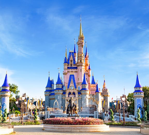 Cinderella Castle at Walt Disney World Resort, Orlando.