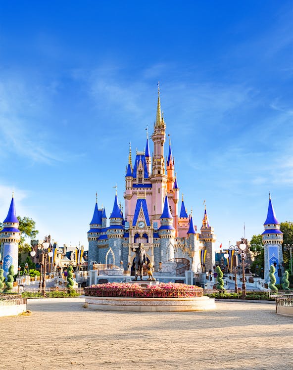 Cinderella Castle at Walt Disney World Resort, Orlando.