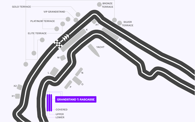 Monaco GP Grandstands