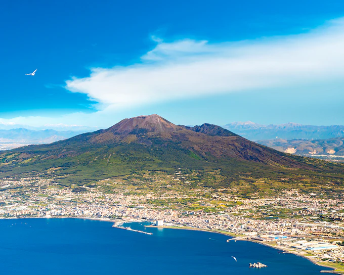 From Pompeii: Mount Vesuvius & Herculaneum or Pompeii Day Trip