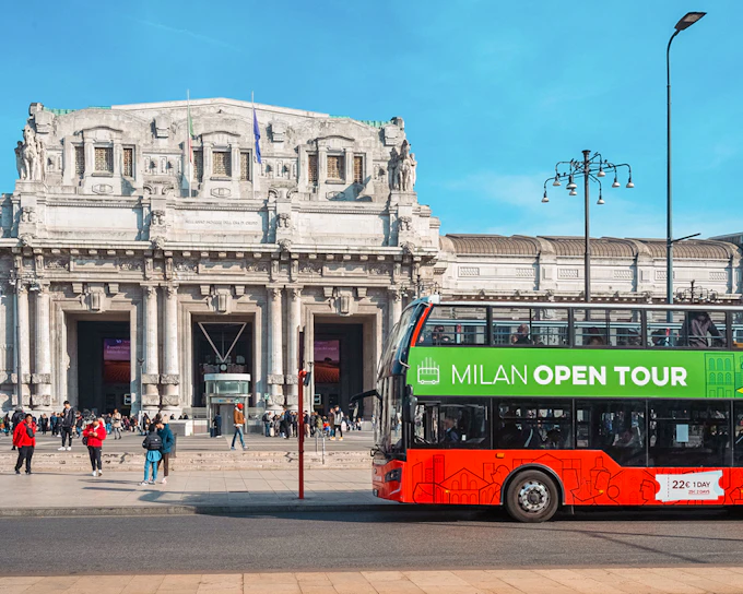 Milan Open Tour: Milan Hop-on Hop-off Bus Tour
