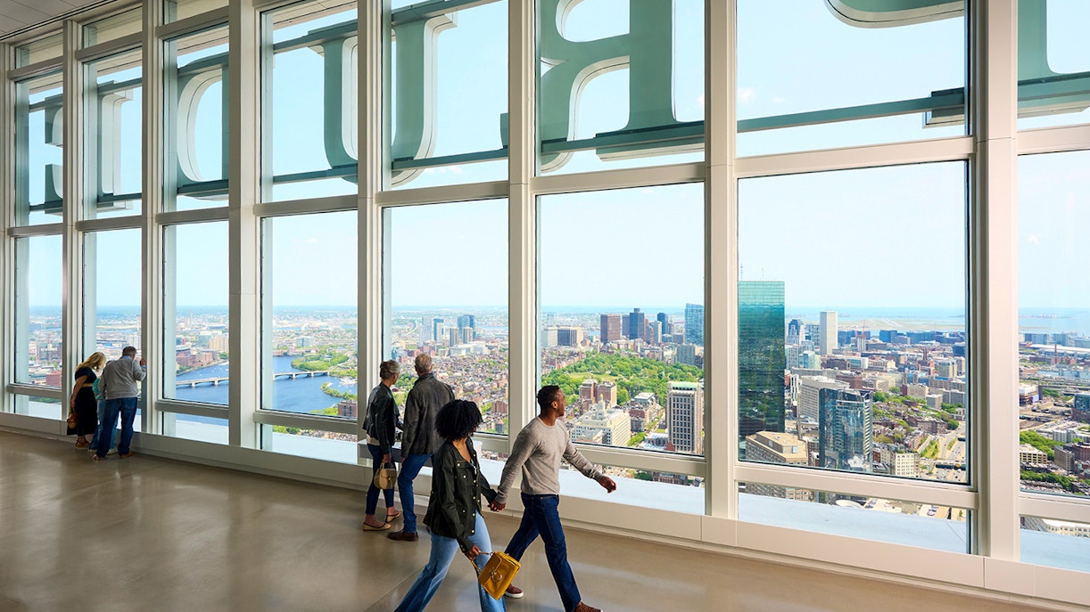 View Boston observatory atop Prudential Tower