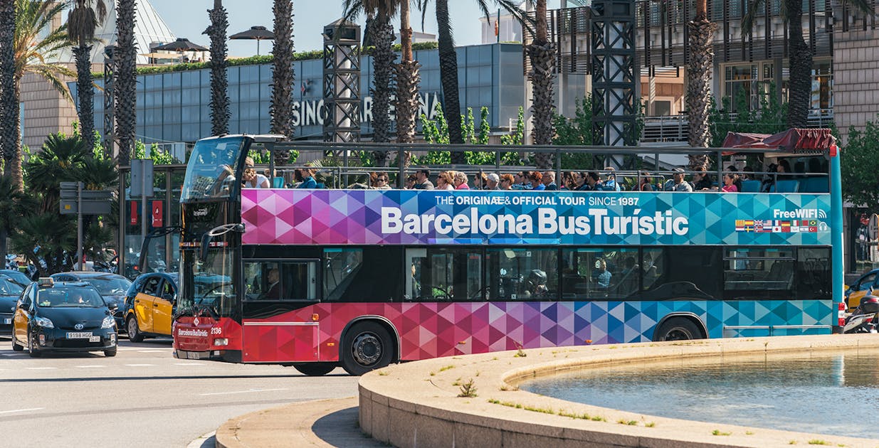 Billets Hop-On Hop-Off à Barcelone avec Bus Turistic